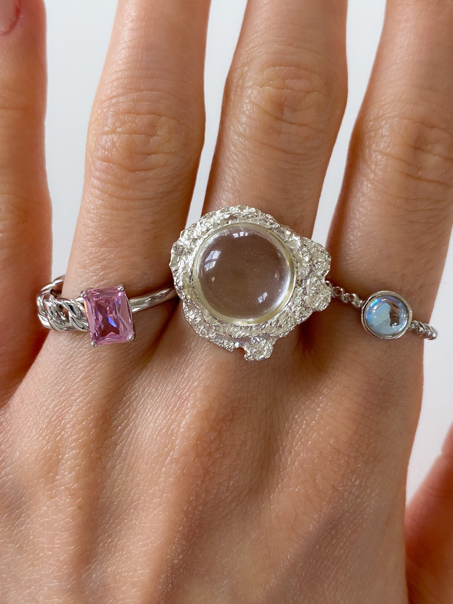 Silver Wisteria 925 Ring