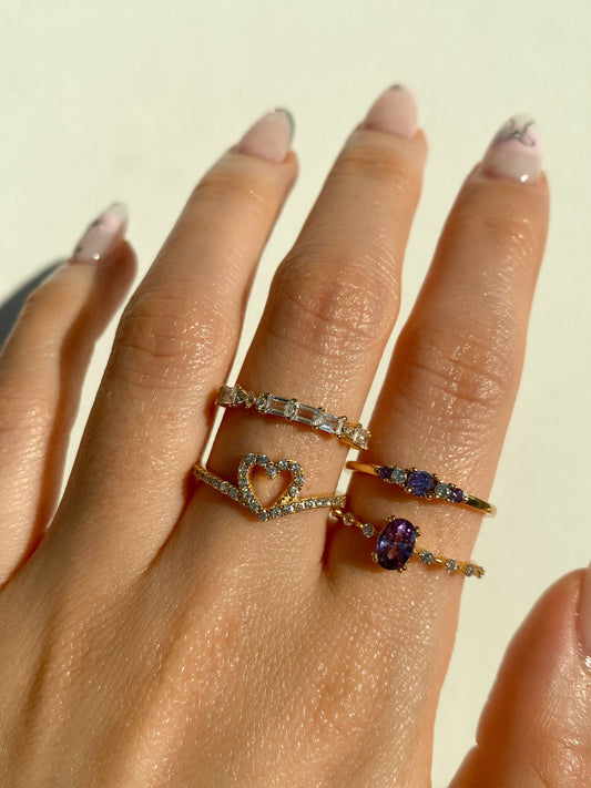 Zinnia 925 Ring