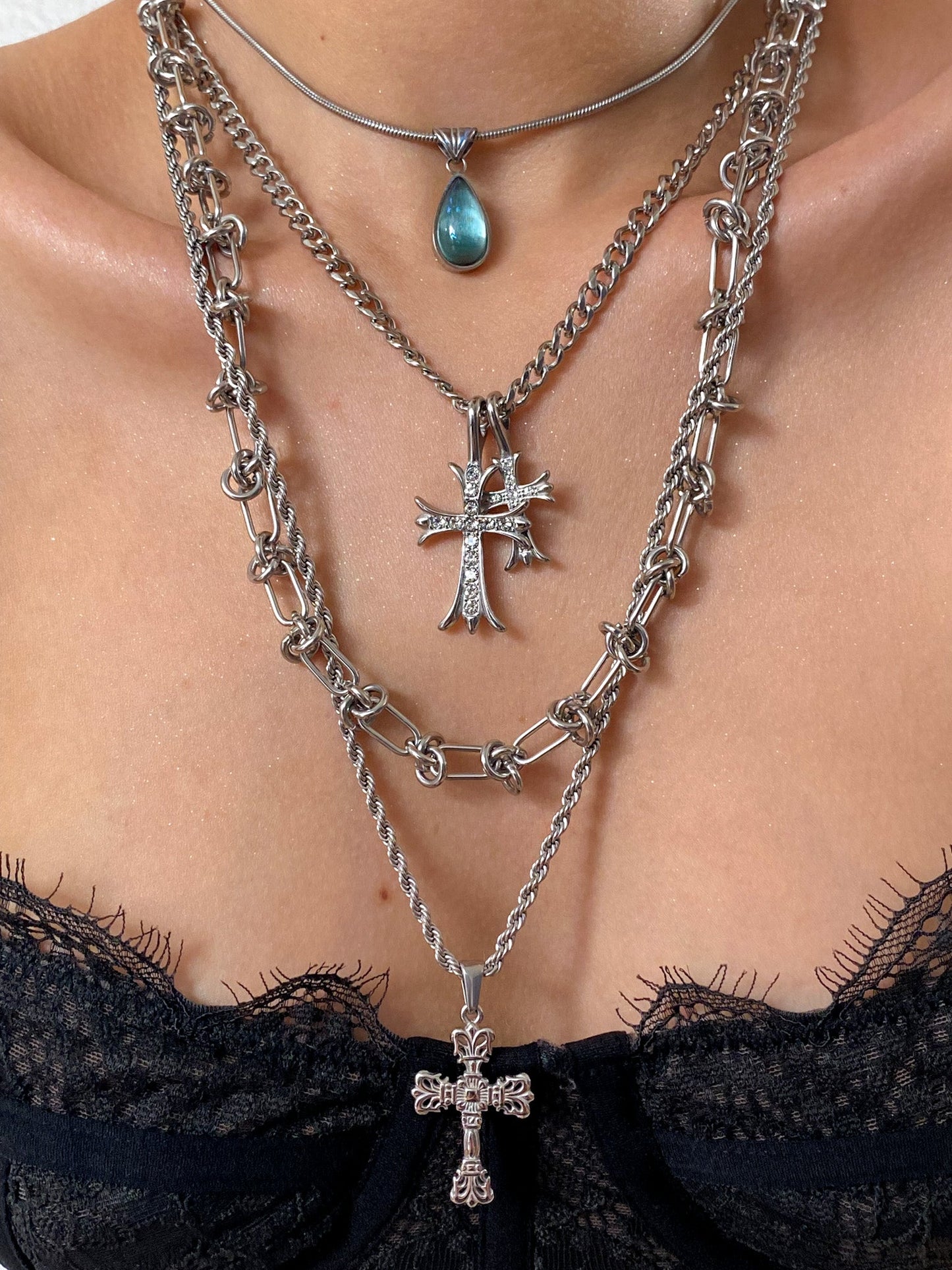Silver Ambrosia Necklace